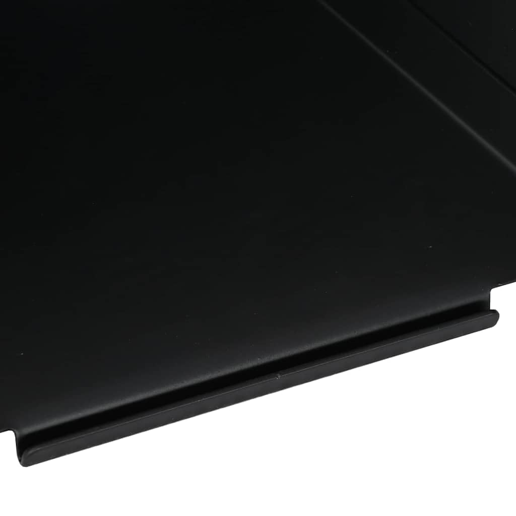 Kugelfang Schwarz Stahl 17,5 x 17,5 x 17 cm mit 100 Zielscheiben für Schießsport Zubehör, Outdoor und Indoor Training, kompakt, robust, ideal für Luftgewehr und Jagd