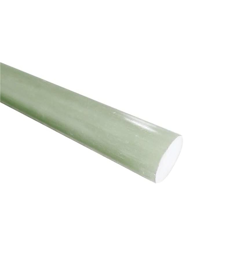 Varilla de fibra de vidrio FR4 de 25 cm con alta rigidez dieléctrica y gran dureza