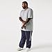 Lacoste Men's V-Neck Jersey Pima T-Shirt - Plus Size, Silver Chine, 3XLB