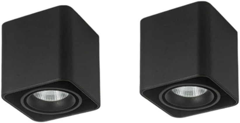 Luces empotradas antideslumbrantes con ángulo ajustable para techos modernos