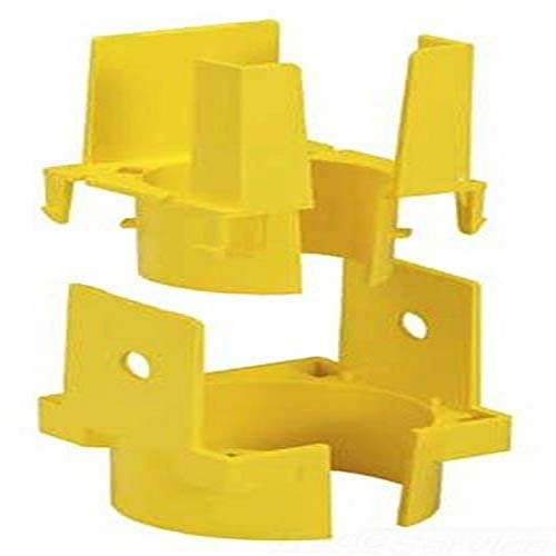 Panduit Fidt2X2Yl 1-Port Raceway Spillout, Yellow #TOP20