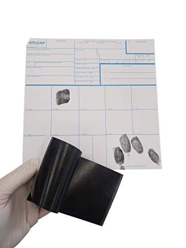 Crime Scene Ink 800 Large Single use Strips - The 800 Strips Peel Open to Become 1600 Inked Strips, Easy Clean up - 3 x 5 Size