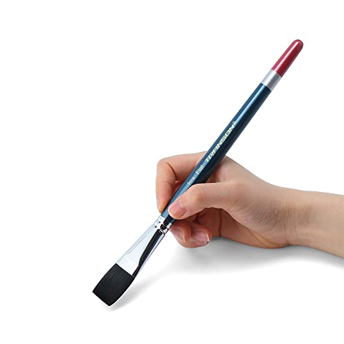 Transon 7Pcs Natural Watercolor Paint Brush Set Professional For Watercolor Acrylic Ink Gouache Tempera #TOP1