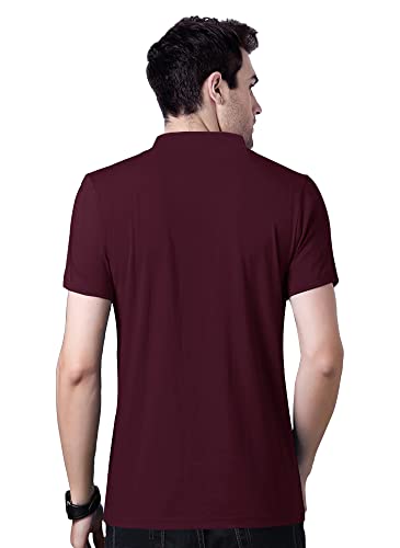Image of EYEBOGLER Mens Regular Fit Half Sleeve Cotton T-Shirt