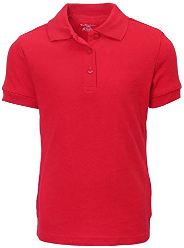Image of French Toast Kid Girl's 2-Pack Short Sleeve Polo Shirt School Uniform