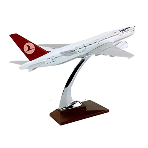Boeing 777-300 miniatura coleccionable de alta precisión en metal
