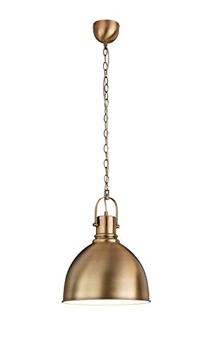 Preisvergleich Produktbild Trio Leuchten Pendelleuchte Jasper 300500104, Metall altmessing, exkl. 1x E27