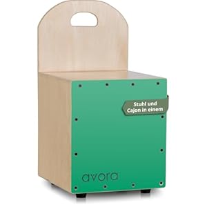 Avora Mini-Cajon-Stuhl 'Schepperkiste' Sitztrommel