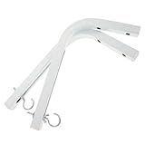 Supports de projecteur - la conception du crochet en forme de l du produit offre stabilité et fiabilité, éliminant tout risque de glissement, support de plafond universel pour projecteur