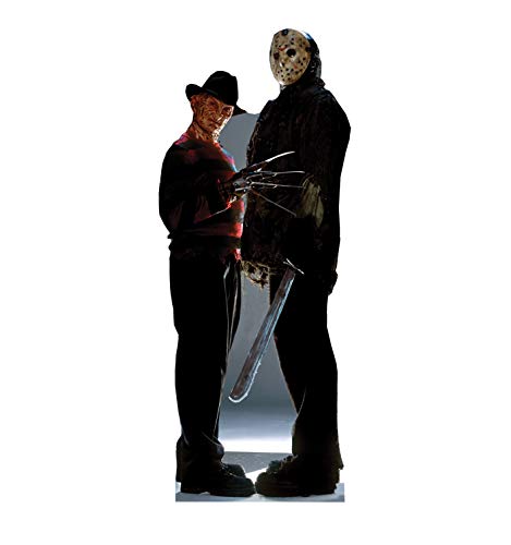 Image of Advanced Graphics Freddy vs. Jason Life Size Cardboard Cutout Standup - Freddy vs. Jason (2003 Film)