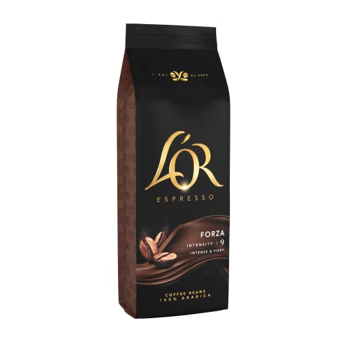 L'OR Espresso Forza Café en Grano Natural 100% Arábica - Intensidad 9 | 500g - Imagen 6