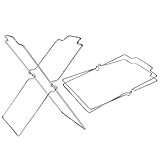 VICASKY 2 Stück Müllbeutelhalter Faltbar Rostfrei Stabiler Hängehalter für Küchen und Einkaufstaschen Vielseitiger Aufbewahrungsrack für Haushalt Garten Recycling und Wäsche