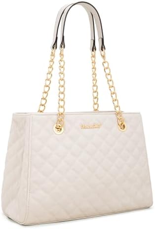 Montana West MEDIUM Tote Bag for Women Quilted Chain Handbags Sho...