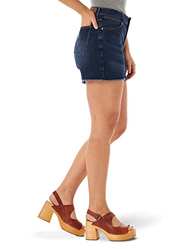 Wrangler Women's 4" Fray Jean Short, Stockton, 0 #TOP2