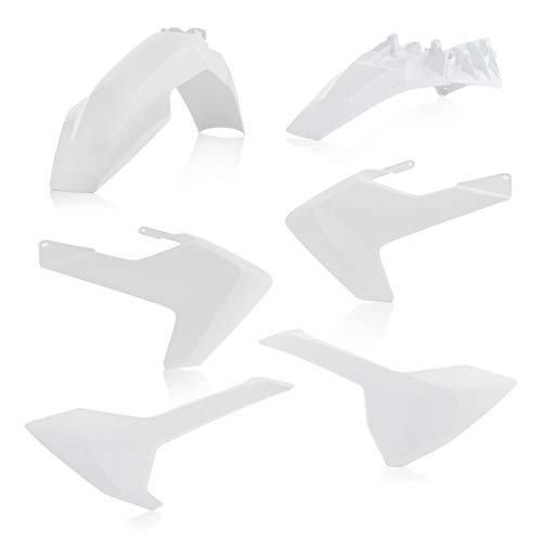 Kit plastiques HUSQ TC85 2019 blanc carénage moto cross