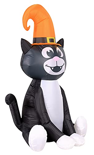 Occasions Chat gonflable Halloween 5 pieds