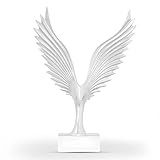 Dosker Eagle Wing Statue Sculpture Ornament Collectible Figurine Craft Ornament for Home Farm House