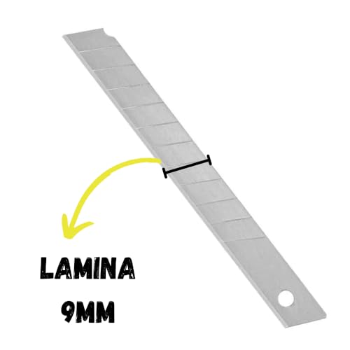 TN Office - Kit Lamina Para Estilete estreito 9mm com 50 Un - TN