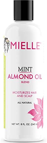 Mielle Organics Mint Almond Oil for Healthy Hair and Scalp, 8 Ounces