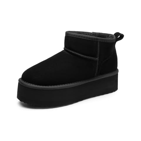 DREAM PAIRS Classic Platform Snow Boots for Women Cover