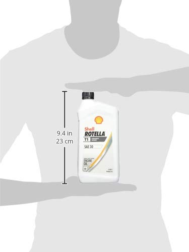 Shell Rotella T1 30 Aceite motor diesel 1 cuarto 6 unidades miniatura 4