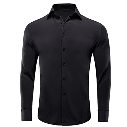 Chemise en soie homme CY-1052 XL : ressentez la légèreté d'un vêtement uni d'exception