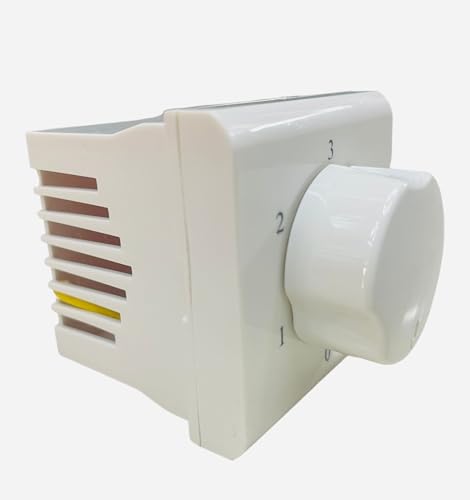 Image of Elleys gama 5 step regulator socket type Module White(pack of 1 )