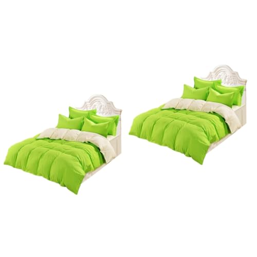 ABOOFAN 2 Unidades colcha capa de edredon quente capa de edredão de inverno roupa de cama roupas de