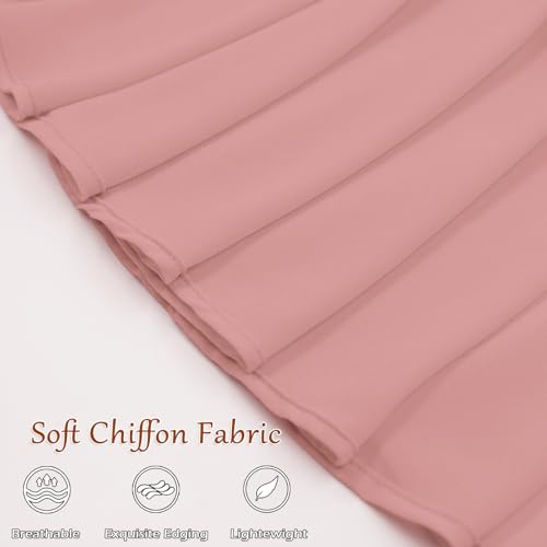 Image of Ciormis Chiffon Capelet Women's Soft Shawls and Wraps for Evening Dresses, Wedding Formal Dress Shawl Cape Cover up