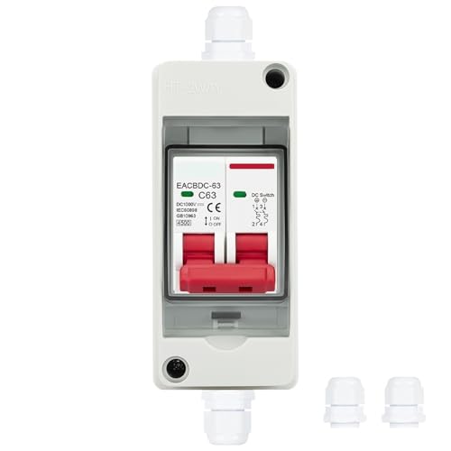 Disjoncteur différentiel 63A sous coffret HT-2 pour éviter les pannes d'extérieur