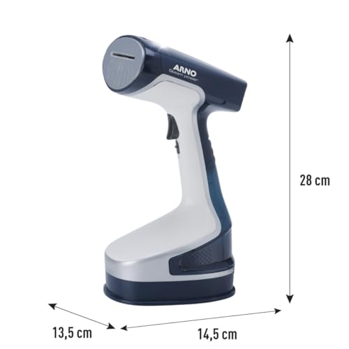 Arno, Steam Power, HS81, Vaporizador de roupas, 127V, Branco e azul