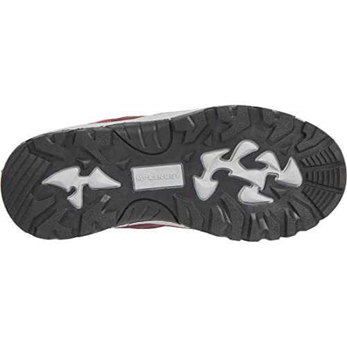 McKinley Unisex Kinder Maine Ii Walking-Schuh, Red Wine Charcoal Re, 30 EU
