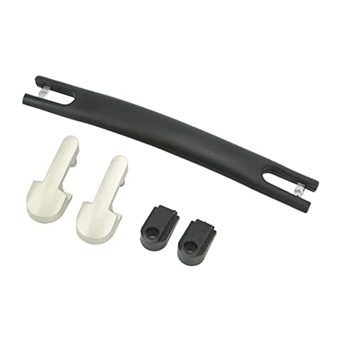 plplaaoo Luggage Handle, Suitcase Handle Kit Replacement with 4 End Cover, Rubber Pull Handle Grip Luggage Handle Replacement, Luggage Straps for Suitcases Luggage Suitcase Box, Luggage Parts Cover