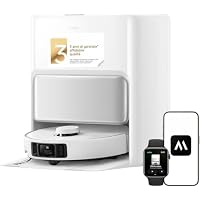 MOVA P50 Pro Ultra Robot Aspirapolvere, Bianco