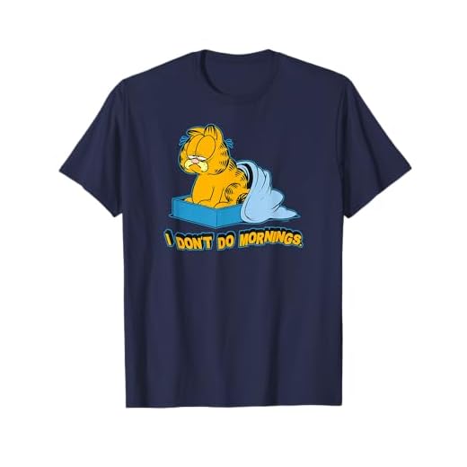 Garfield I Dont Do Mornings T-Shirt