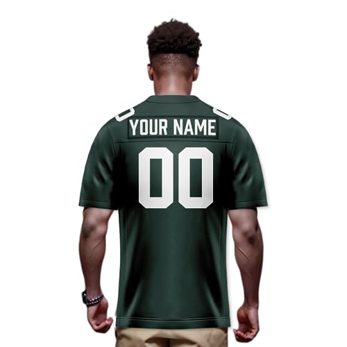 Image of Custom Replica Football Jersey with Name Number Logo