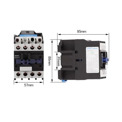 Contacteur triphase CJX2-2508 bobine interchangeable 220V 24V robuste - 2