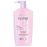 L'Oreal Paris Elvive Glycolic + Gloss Shine Boosting Conditioner, Cleanses and Smooths Dull, Porous Hair Into High-Shine, Glossy Hair, 28 Fl Oz