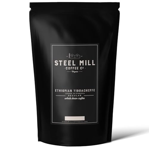 Steel Mill Coffee Co. Ethiopian Yirgacheffe Café en Grano 2 LB miniatura 1