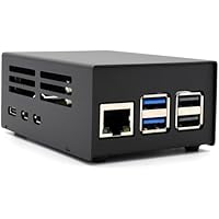 KKSB Raspberry Pi 5 M.2 HAT - Carcasa de aluminio compatible con