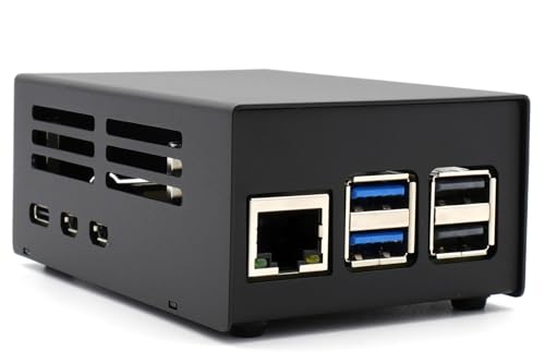 Ya en mundofriki.es: KKSB Raspberry Pi 5 M.2 HAT - Carcasa de aluminio compatible con NVMe Hats, AI Hat y enfriador oficial Raspberry Pi