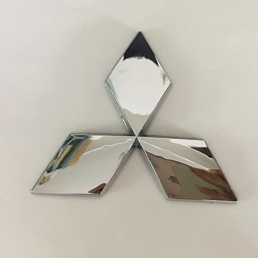 Car emblems for Mitsubishi ASX Eclipse Lancer Mirage Outlander RVR Sport Pajero Proudia, emblems exterior accessories emblems logo badge replacement logo badge sticker car styling emblem accessories