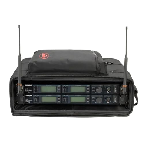 image for SKB Cases 2U Soft Rack Case for Wireless Microphone Systems with Steel