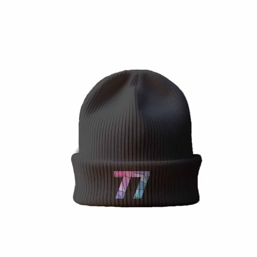 Bonnet 77 Number gris foncé idéal pour vos sorties urbaines hivernales