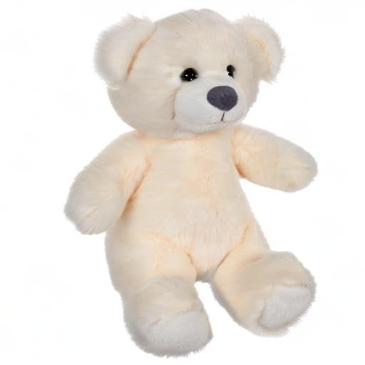 Peluche doudou Ours Trendy beige compagnon de nuit enfant - 5