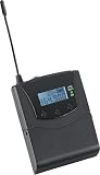Pronomic Silent Guide V2 SDT-BP30 — bodypack trasmettitore UHF 863–865 MHz, ingresso lavalier, portata fino 100 m. Ideale per guide, visite, presentazioni ed eventi. Nero