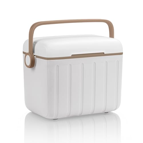 Image of 6Qt 13Qt 19Qt Northroad Camping Coolers,Stylish Macaron Color Durable Hard Cooler,Portable Insulated Ice Chest with 24 /48 Hour Ice Retention,Multi- Size for Camping,Picnic,Beach,Travel