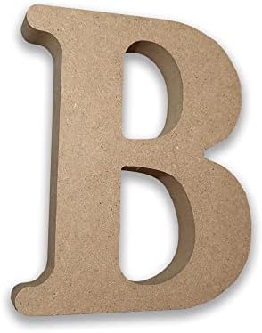 MDF Letters Wooden Letters for Crafts MDF Letter A (Large 13cm High x 2cm Deep) MDF Letters Large Free Standing Wooden Letters MDF Letters for Crafts Personalised Names & Decor - (Letter A)
