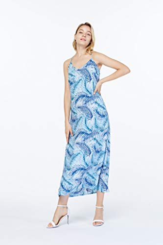 Image of Hawaii Hangover Family Matching Hawaiian Clothes, Simply Blue Leaves | Family matching Hawaiian outfits, Simply Blue Leaves, lightweight rayon, machine washable, tropical leaf print, luaus