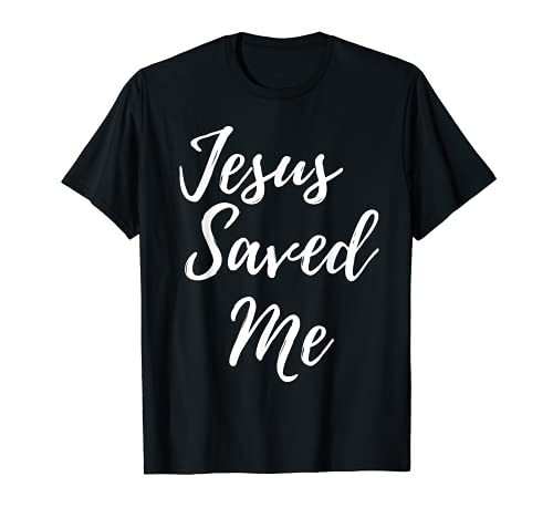 Camiseta Jesus Saved Me Camiseta